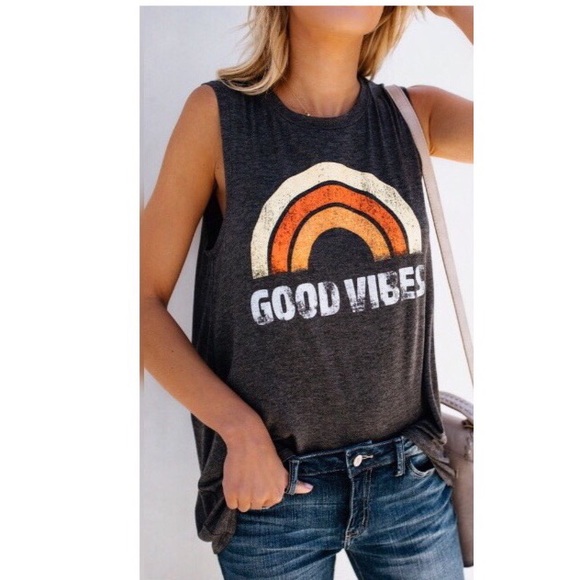 Tops - GOOD VIBES ✌🏼 Tank